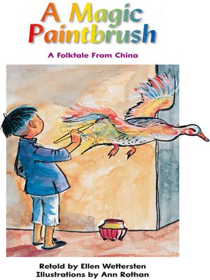 cover image of A Magic Paintbrush: A Folktale From China
